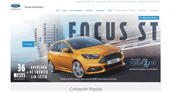 Desktop Screenshot of fordgimsa.mx